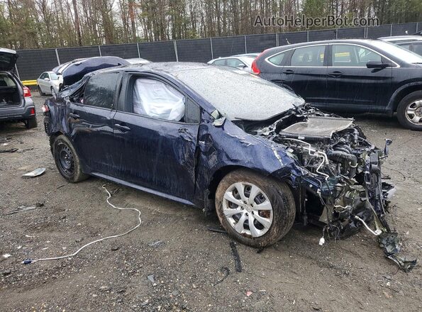 5YFEPMAE9MP161025 2021 TOYOTA COROLLA Blue Przód prawy