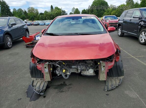 5YFEPMAE9MP185535 2021 TOYOTA COROLLA Red წინა ხედი
