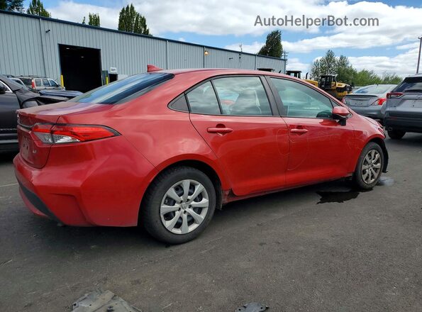 5YFEPMAE9MP185535 2021 TOYOTA COROLLA Red უკანა მარჯვენა