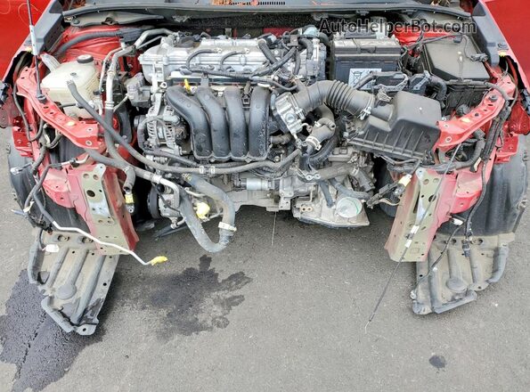 5YFEPMAE9MP185535 2021 TOYOTA COROLLA Red უკანა სალონის ხედი