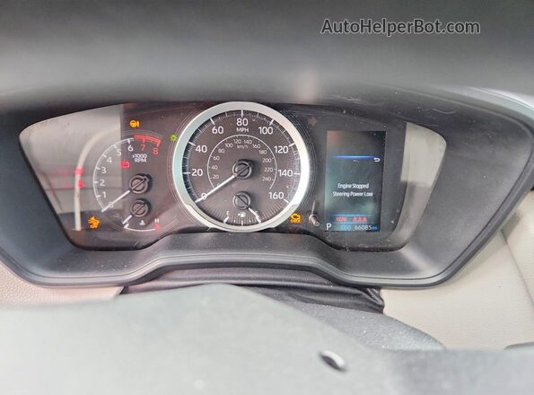 5YFEPMAE9MP206027 2021 TOYOTA COROLLA Blue Instrument cluster view