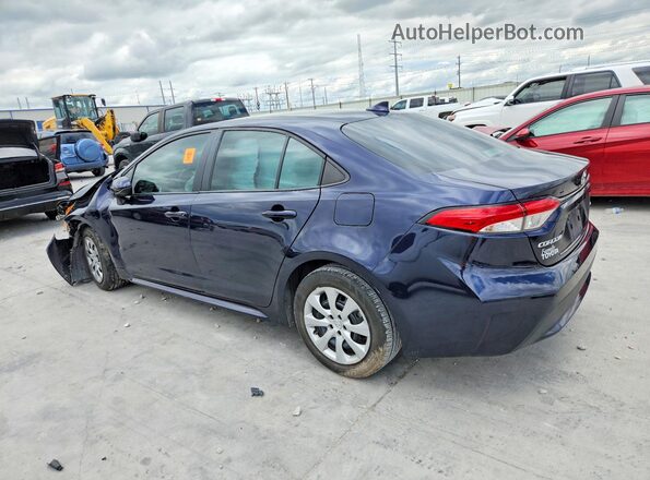 5YFEPMAE9MP206027 2021 TOYOTA COROLLA Blue Rear left