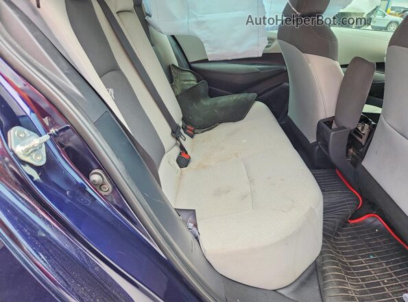 5YFEPMAE9MP206027 2021 TOYOTA COROLLA Blue Rear seats view