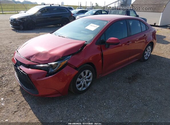 5YFEPMAE9MP212703 2021 TOYOTA COROLLA Red Przód lewy
