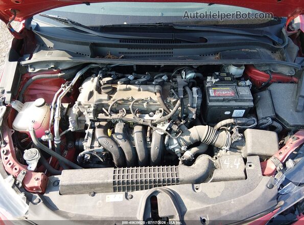 5YFEPMAE9MP212703 2021 TOYOTA COROLLA Red Widok z tyłu