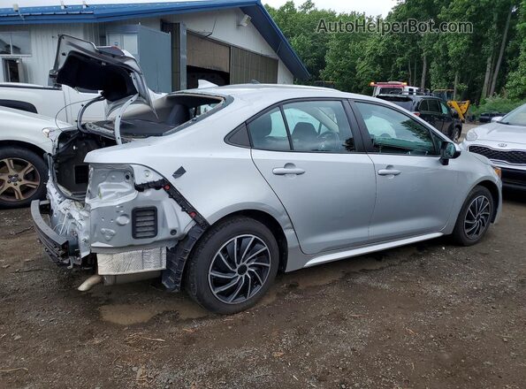 5YFEPMAE9MP253817 2021 TOYOTA COROLLA Silver უკანა მარჯვენა