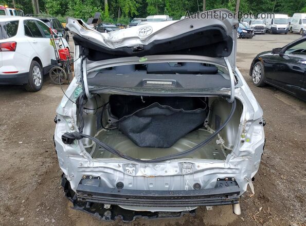 5YFEPMAE9MP253817 2021 TOYOTA COROLLA Silver უკანა ხედი