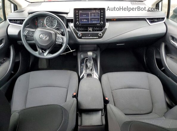 5YFEPMAE9MP253817 2021 TOYOTA COROLLA Silver წინა პანელის ხედი