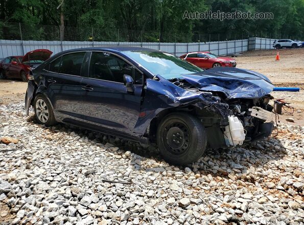 5YFEPMAE9MP263117 2021 TOYOTA COROLLA Blue Delantero derecho