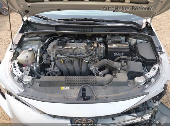 5YFEPMAE9MP264381 2021 TOYOTA COROLLA Silver Вид ззаду