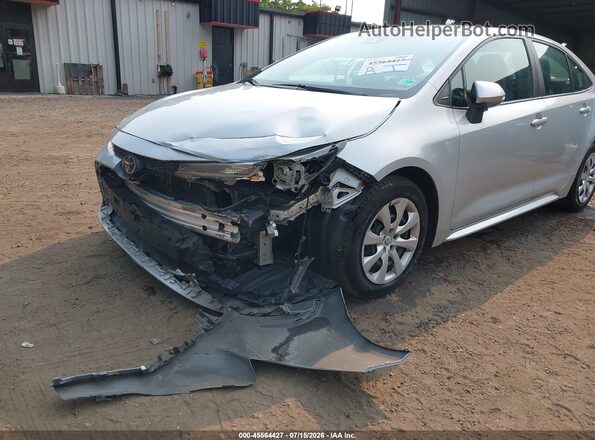 5YFEPMAE9MP264381 2021 TOYOTA COROLLA Silver Вид спереду