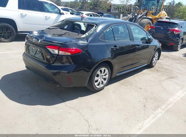 5YFEPMAE9NP299682 2022 TOYOTA COROLLA Black Tył prawy