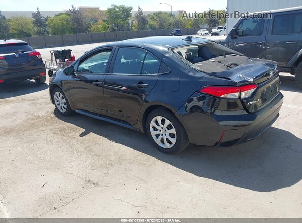 5YFEPMAE9NP299682 2022 TOYOTA COROLLA Black Tył lewy