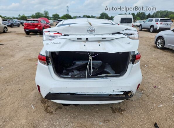 5YFEPMAE9NP304749 2022 TOYOTA COROLLA White Rear view