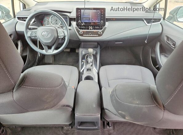 5YFEPMAE9NP304749 2022 TOYOTA COROLLA White Dashboard view