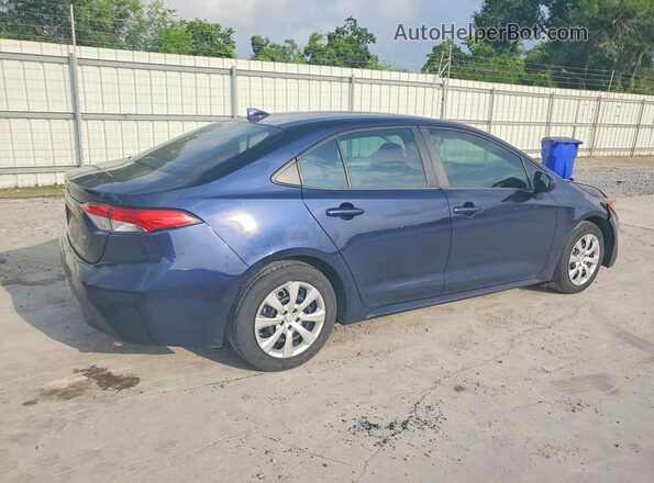5YFEPMAE9NP319655 2022 TOYOTA COROLLA Blue Trasero derecho
