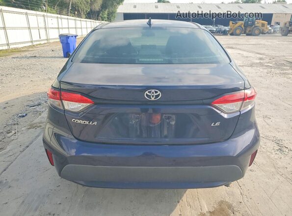 5YFEPMAE9NP319655 2022 TOYOTA COROLLA Blue Vista trasera