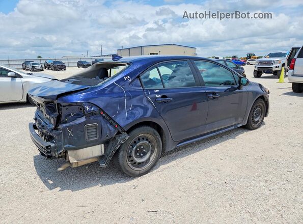 5YFEPMAE9NP341915 2022 TOYOTA COROLLA Blue Հետևի աջ