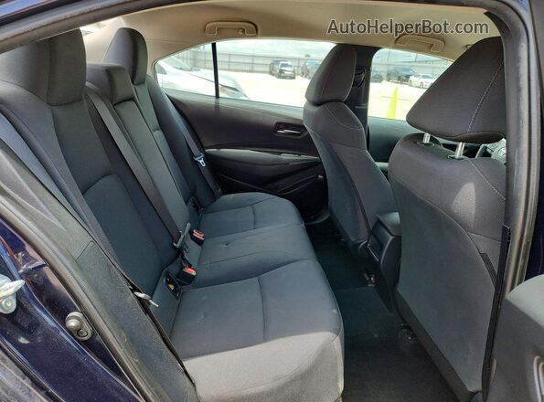 5YFEPMAE9NP341915 2022 TOYOTA COROLLA Blue Հետևի նստատեղերի տեսք