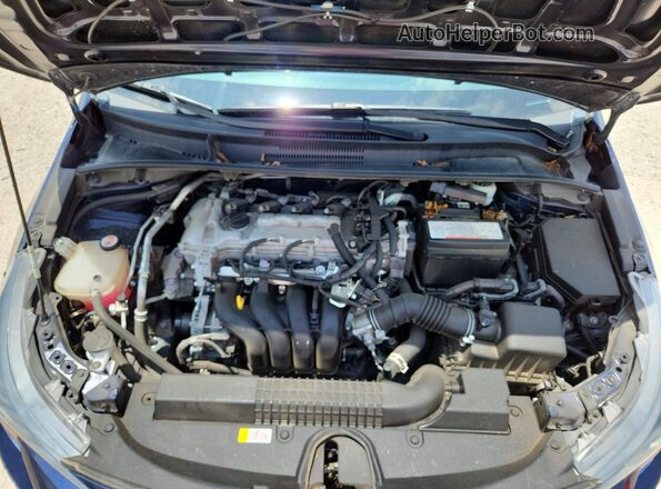 5YFEPMAE9NP341915 2022 TOYOTA COROLLA Blue Սալոնի հետևի տեսք