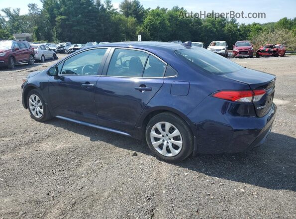 5YFEPMAE9NP388541 2022 TOYOTA COROLLA Blue Задня ліва чверть