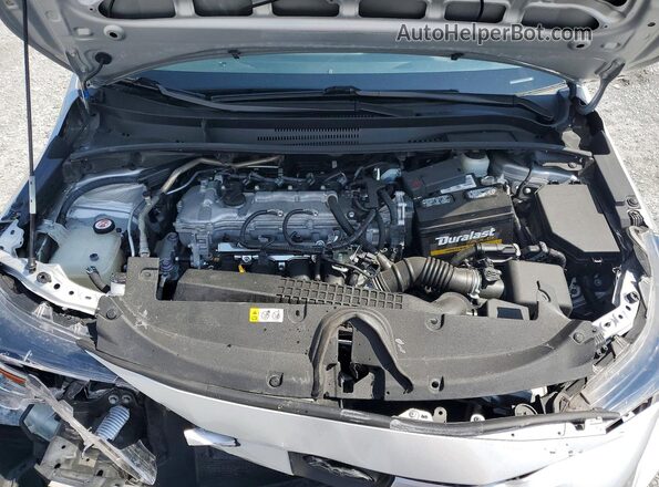 5YFEPMAE9NP392055 2022 TOYOTA COROLLA Silver უკანა სალონის ხედი