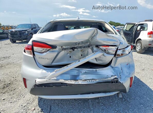 5YFEPMAE9NP392055 2022 TOYOTA COROLLA Silver უკანა ხედი