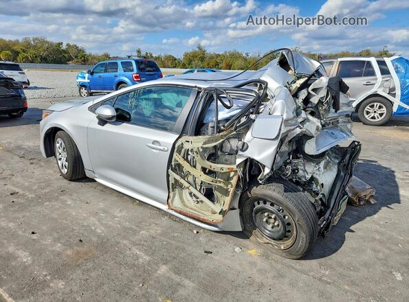 5YFEPMAEXMP156707 2021 TOYOTA COROLLA Silver Հետևի ձախ