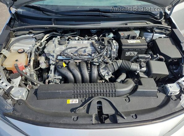 5YFEPMAEXMP156707 2021 TOYOTA COROLLA Silver Սալոնի հետևի տեսք
