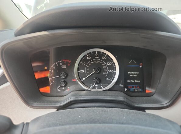 5YFEPMAEXMP159560 2021 TOYOTA COROLLA Black ხელსაწყოთა პანელის ხედი