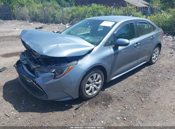 5YFEPMAEXMP163172 2021 TOYOTA COROLLA Gray წინა მარცხენა ხედი სამი მეოთხედიდან