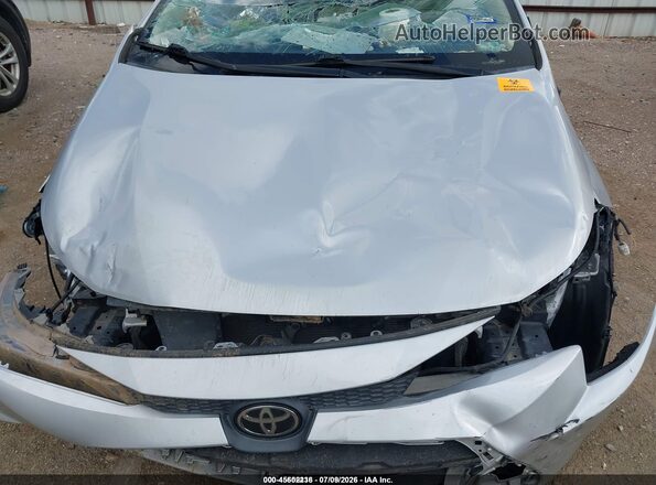 5YFEPMAEXMP186158 2021 TOYOTA COROLLA Silver უკანა ხედი