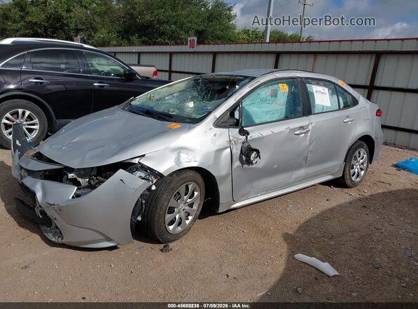 5YFEPMAEXMP186158 2021 TOYOTA COROLLA Silver წინა მარცხენა ხედი სამი მეოთხედიდან
