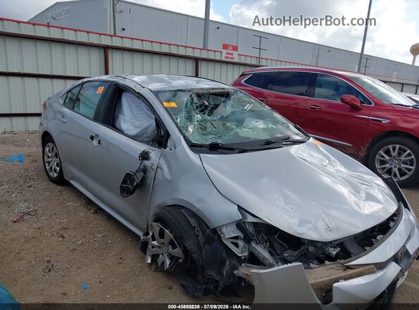 5YFEPMAEXMP186158 2021 TOYOTA COROLLA Silver წინა ხედი