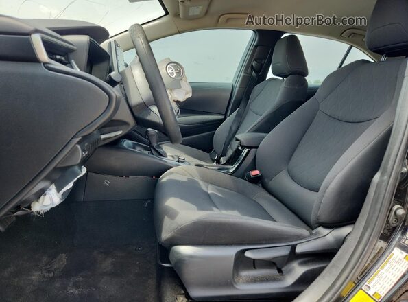 5YFEPMAEXMP192395 2021 TOYOTA COROLLA Black Widok wnętrza z przodu