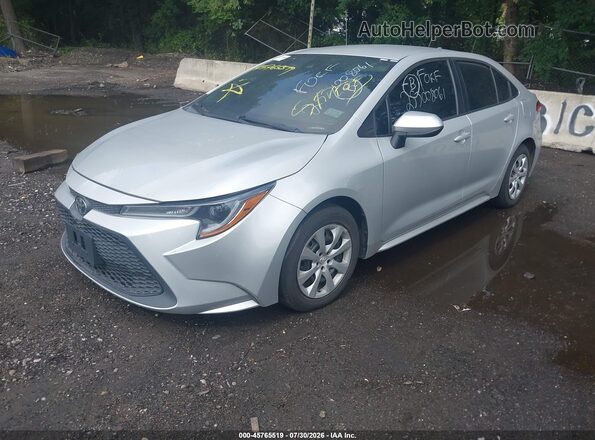5YFEPMAEXMP215383 2021 TOYOTA COROLLA Gray Առջևի ձախ երեք քառորդ տեսարան