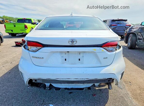 5YFEPMAEXMP237027 2021 TOYOTA COROLLA White Հետևի տեսք