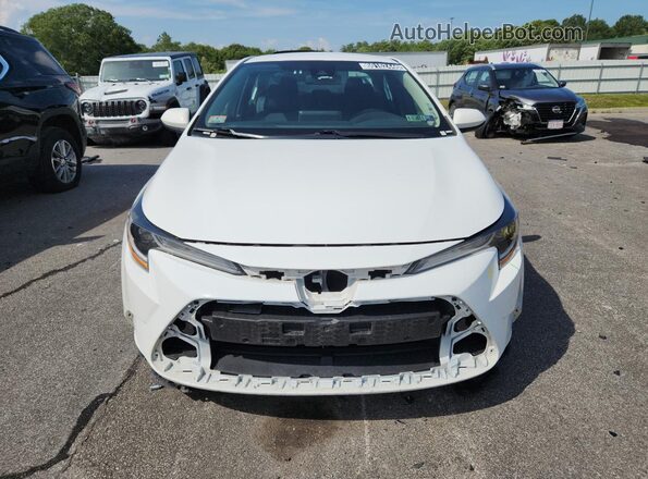 5YFEPMAEXMP237027 2021 TOYOTA COROLLA White VIN կոդի պիտակի տեսք