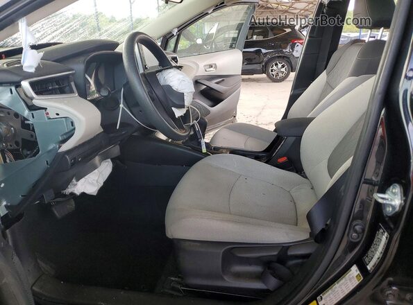 5YFEPMAEXMP266561 2021 TOYOTA COROLLA Black Вид салону спереду