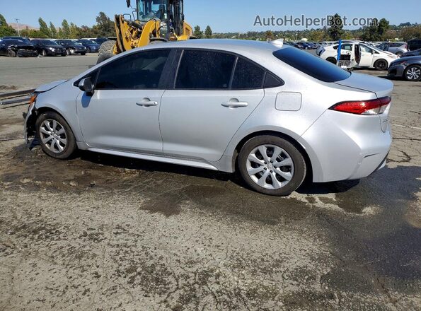 5YFEPMAEXNP273897 2022 TOYOTA COROLLA Silver Rear left