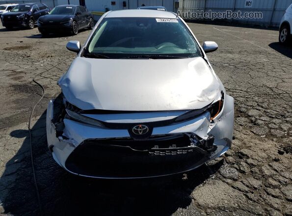 5YFEPMAEXNP273897 2022 TOYOTA COROLLA Silver VIN sticker view