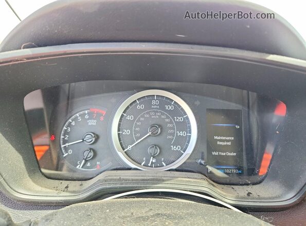 5YFEPMAEXNP274161 2022 TOYOTA COROLLA White Widok zestawu wskaźników
