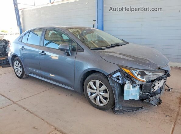 5YFEPMAEXNP336643 2022 TOYOTA COROLLA Blue Передня права чверть