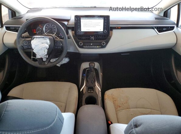 5YFEPMAEXNP336643 2022 TOYOTA COROLLA Blue Вид панелі приладів