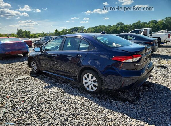 5YFEPMAEXNP345536 2022 TOYOTA COROLLA Blue Trasero izquierdo