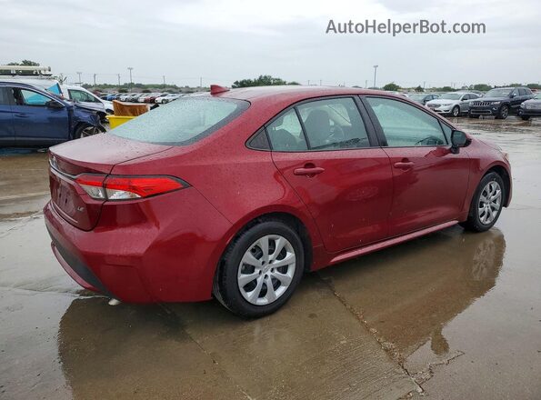 5YFEPMAEXNP359324 2022 TOYOTA COROLLA Red Rear right
