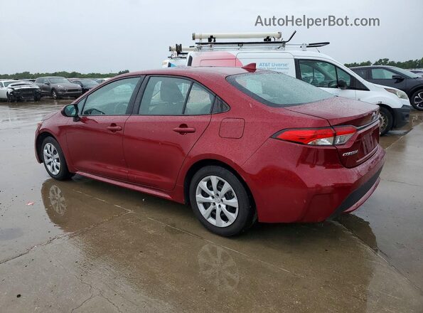 5YFEPMAEXNP359324 2022 TOYOTA COROLLA Red Rear left