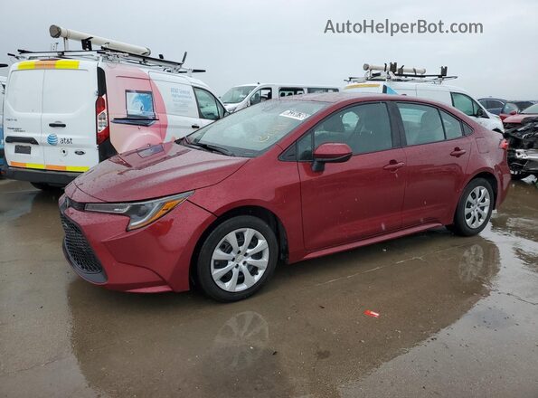 5YFEPMAEXNP359324 2022 TOYOTA COROLLA Red 