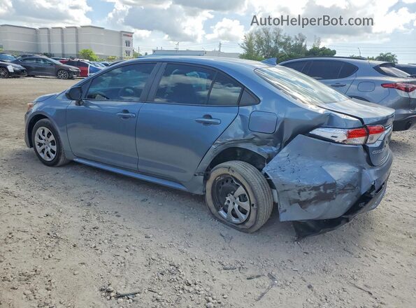 5YFEPRAE0LP038659 2020 TOYOTA COROLLA Blue Հետևի ձախ