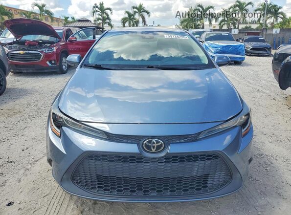5YFEPRAE0LP038659 2020 TOYOTA COROLLA Blue Դիմացի տեսք